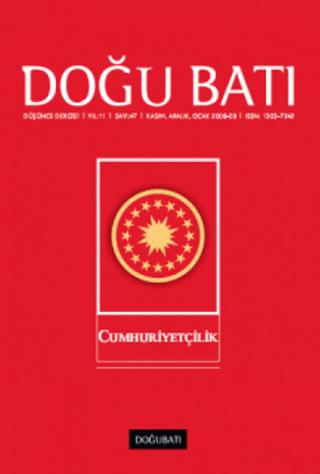 Doğu Batı Düşünce Dergisi Yıl: 11 Sayı: 47 - Cumhuriyetçilik | Doğu Batı Dergileri (Ciltsiz) - Resim 1