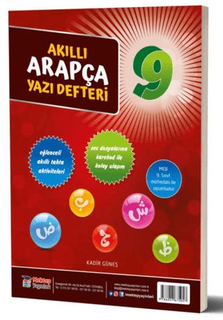 9. Sınıf Akıllı Arapça Yazı Defteri | Mektep Yayınları (Ciltsiz) - Resim 1