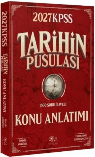 2027 KPSS Tarihin Pusulası Konu Anlatımı | CBA Akademi (Ciltsiz) - Resim 1