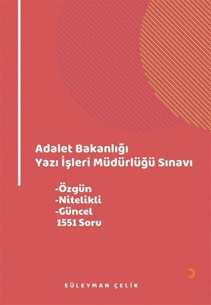 Adalet Bakanlığı Yazı İşleri Müdürlüğü Sınavı | Cinius (İnce Kapak) - Resim 1