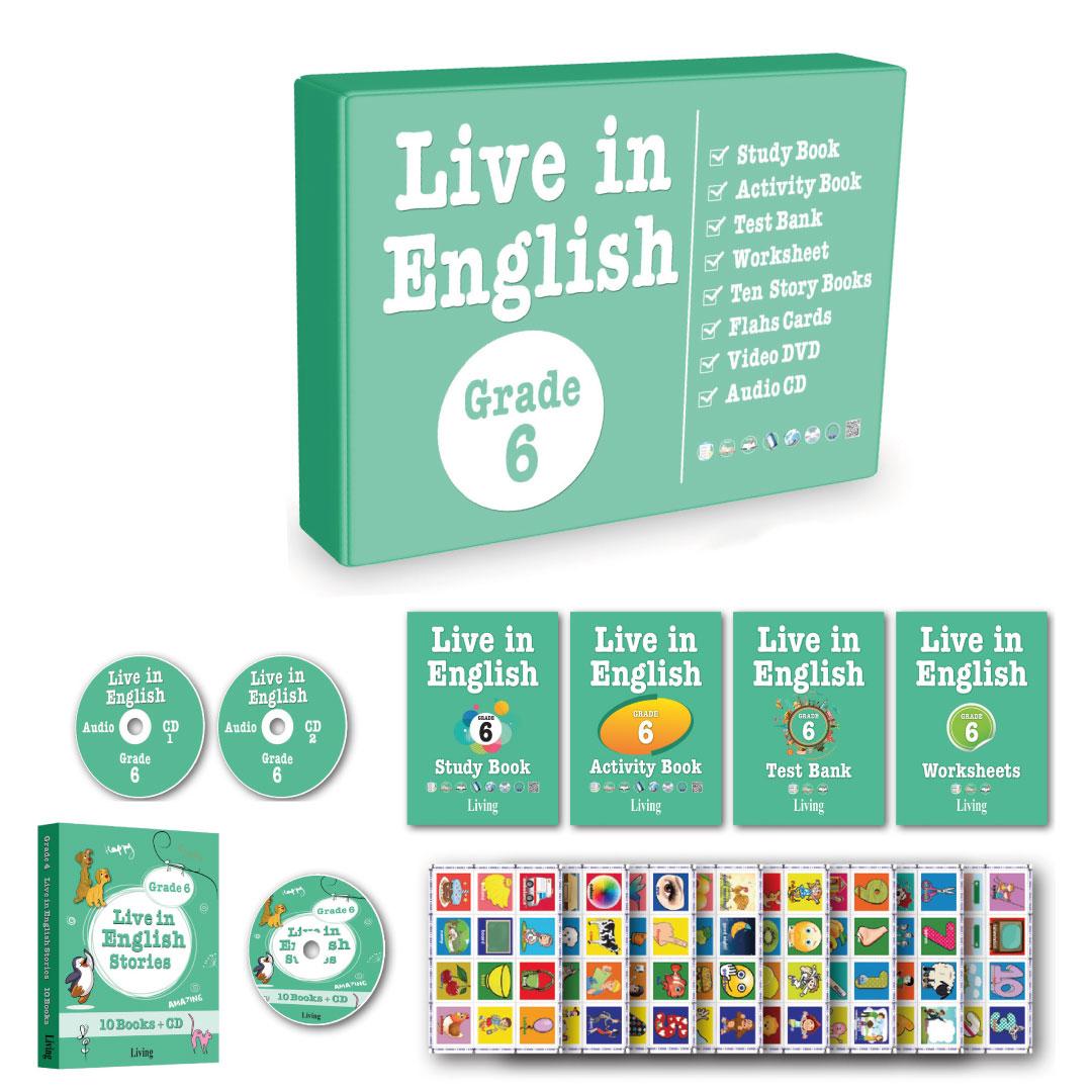 6.Sınıf İngilizce Öğrenme Seti Live in English - Resim 1