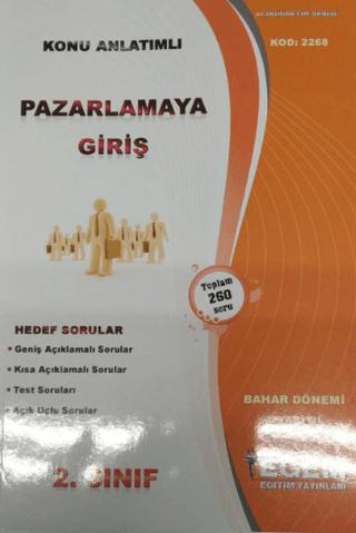 AÖF 2. Sınıf Pazarlamaya Giriş Konu Anlatımlı Kod: 2268