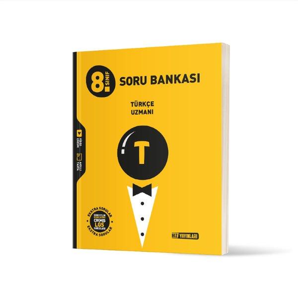 8. Sınıf Türkçe Uzmanı Soru Bankası | Hız Yayınları (İnce Kapak) - Resim 1