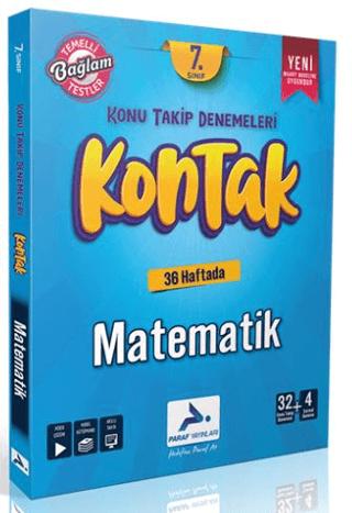 7. Sınıf Kontak Matematik Denemeleri | Paraf Yayınları (Ciltsiz) - Resim 1