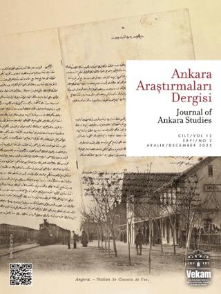Ankara Araştırmaları Dergisi Cilt 13 Sayı 2 Aralık 2025 | VEKAM (Koç Üniversitesi Vehbi Koç Ankara Araştırmaları Uygulama ve Araştırma Merkezi) (Ciltsiz) - Resim 1