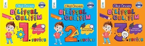 Okul Öncesi Bilişsel Gelişim Seti - 3 Kitap Takım | Çocuk Gelişimi Yayınları (İnce Kapak) - Resim 1