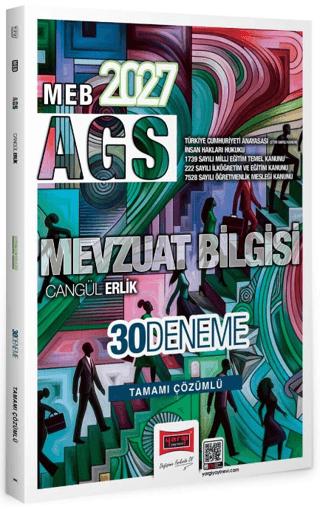 2027 MEB AGS Mevzuat Bilgisi Tamamı Çözümlü 30 Deneme | Yargı Yayınevi (Ciltsiz) - Resim 1
