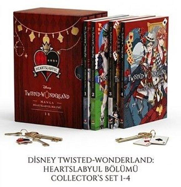 Twisted-Wonderland Manga: Heartslabyul Bölümü Seti - 4 KitapTakım | Beta Byou (İnce Kapak) - Resim 1