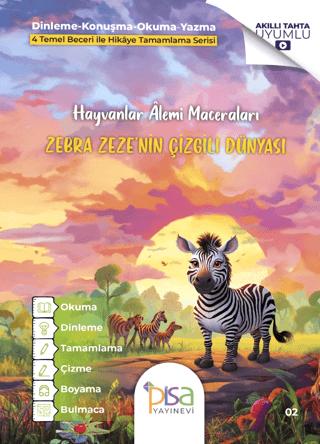 Zebra Zeze’nin Çizgili Dünyası | Pisa Yayınevi (Ciltsiz) - Resim 1
