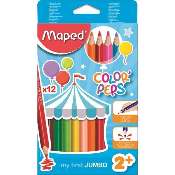 Maped Color'Peps Maxi Kuru Boya Kalemi 12'li Kutu