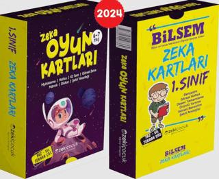 1. Sınıf Bilsem Zeka Kartları / 6-7 Yaş Zeka Oyun Kartları