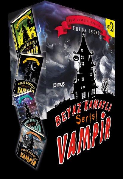 Beyaz Kanatlı Vampir Set 2-4 Kitap Takım | Pinus Kitap (İnce Kapak) - Resim 1
