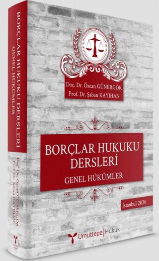 Borçlar Hukuku Dersleri - Genel Hükümler | Umuttepe Yayınları (Ciltsiz) - Resim 1