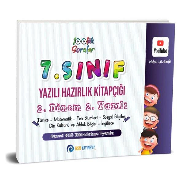 7. Sınıf Yazılı Hazırlık Kitapçığı 2. Dönem 2. Yazılı