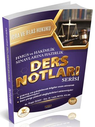 HUKAL HMGS - Hakimlik İcra ve İflas Hukuku Ders Notları | Savaş Yayınevi (Ciltsiz) - Resim 1