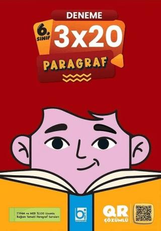 6. Sınıf Paragraf 3x20 Deneme Çözümlü | Bigelio Yayıncılık (Ciltsiz) - Resim 1