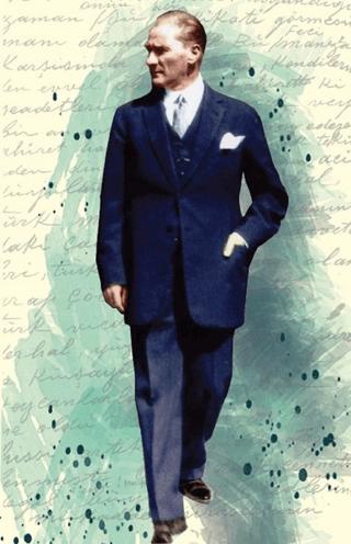 Atatürk 6 Yumuşak Kapaklı Defter | Aylak Adam Kültür Sanat Yayıncılık - Resim 1