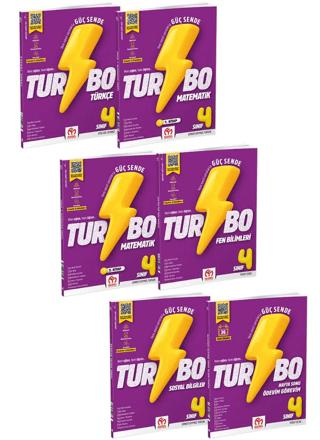 4. Sınıf Turbo Eğitim Seti (6 Kitap) | Model Eğitim Yayıncılık (Ciltsiz) - Resim 1