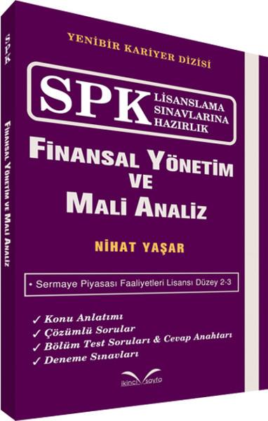 SPK Lisanslama Sınavlarına Hazırlık - Finansal Yönetim ve Mali Analiz | İkinci Sayfa (İnce Kapak) - Resim 1