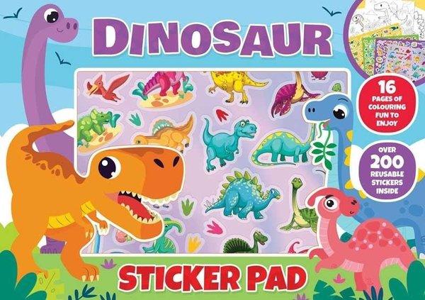 Dinosaur Sticker Pad | Alligator Products Limited (İnce Kapak) - Resim 1