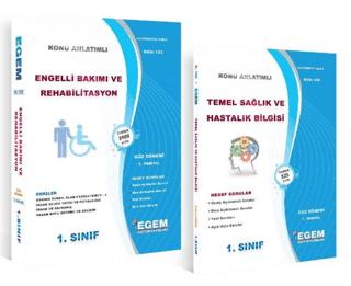 1. Sınıf Engelli Bakımı ve Rehabilitasyon Güz Dönemi 1. Yarıyıl Tüm Dersler Konu Anlatımlı Soru Bankası (123/190)