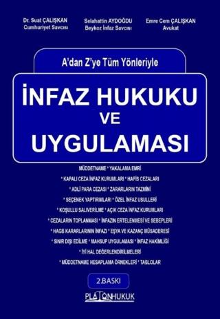 İnfaz Hukuku ve Uygulaması | Platon Hukuk (Ciltsiz) - Resim 1