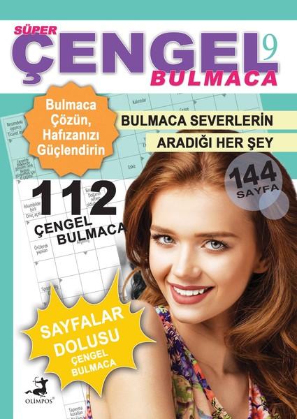 Süper Çengel Bulmaca 9 | Olimpos Yayınları (İnce Kapak) - Resim 1