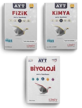 Limit Yayınları AYT Fizik Kimya Biyoloji Soru Bankası Seti | Limit Yayınları (Ciltsiz) - Resim 1