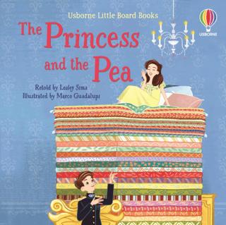 Little Board Books: The Princess and the Pea | Usborne (Ciltli) - Resim 1