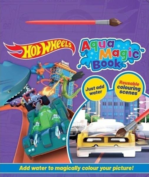 Hot Wheels Aqua Magic Book | Alligator Products Limited (İnce Kapak) - Resim 1