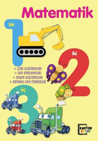 Matematik (1-2-3) | Karton Kitap (Ciltsiz) - Resim 1
