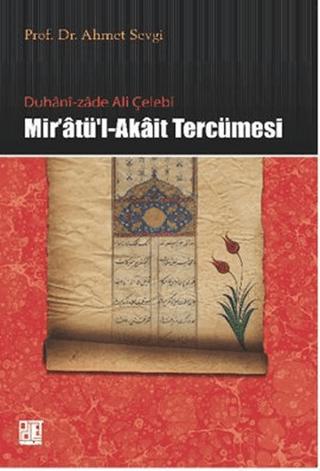 Duhani-zade Ali Çelebi Mir’atü’l-Akait Tercümesi | Palet Yayınları (Ciltsiz) - Resim 1
