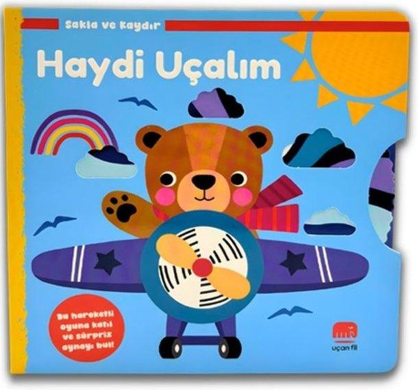 Haydi Uçalım - Sakla ve Kaydır | Uçan Fil (Ciltli) - Resim 1