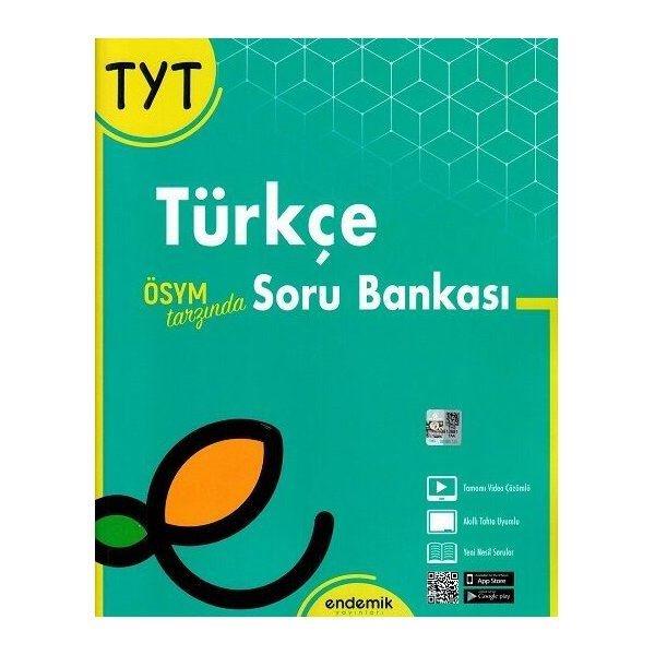 2022 TYT Türkçe Soru Bankası | Endemik Yayınları (İnce Kapak) - Resim 1