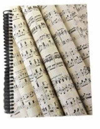 Porte Music Gifts Yandan Spiralli Defter | Porte Müzik Eğitim Merkezi - Resim 1
