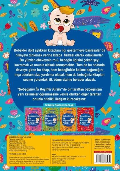 Bebeğimin İlk Keşifler Kitabı - İlk Kelimelerim - Doğa - Oyuncaklar | Yakamoz Yayınları (Ciltli) - Resim 2