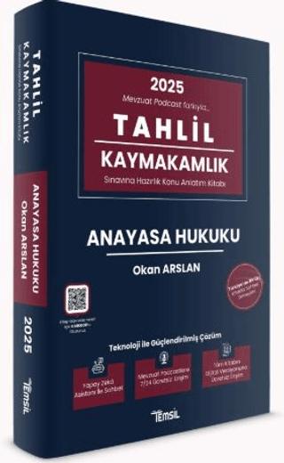 Tahlil Anayasa Hukuku Konu Anlatım Kitabı | Temsil Kitap (Ciltsiz) - Resim 1