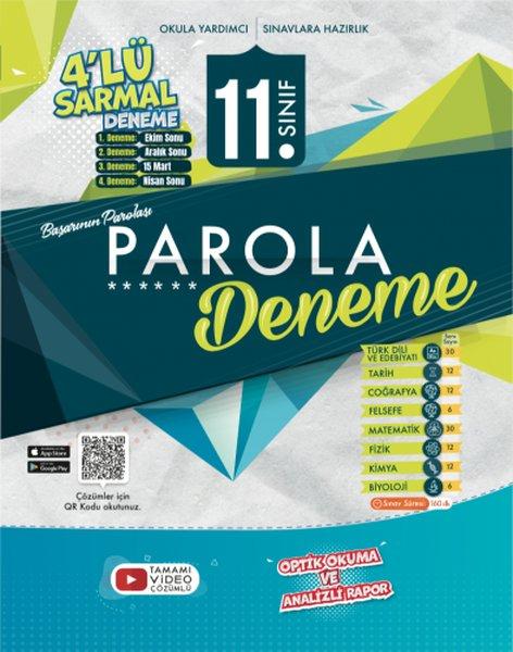 11.Sınıf Sarmal Parola 4'lü Deneme | Evrensel İletişim Yayınları (İnce Kapak) - Resim 1