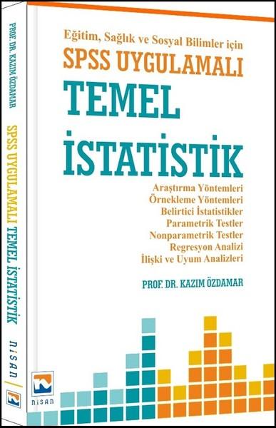 SPSS Uygulamalı Temel İstatistik | Nisan Kitabevi Yayınları (İnce Kapak) - Resim 1