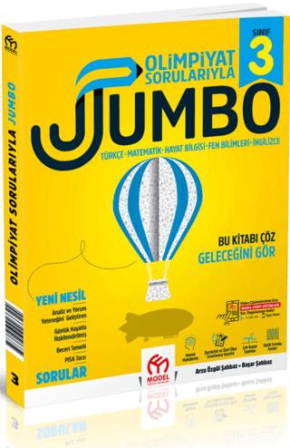 3. Sınıf Olimpiyat Sorularıyla Jumbo | Model Eğitim Yayıncılık (Ciltsiz) - Resim 1