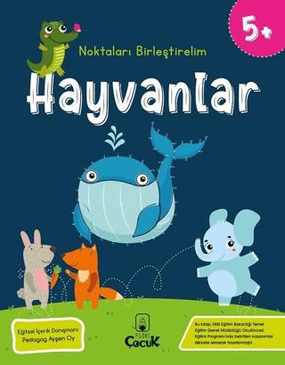 Hayvanlar - Noktaları Birleştirelim (5 Yaş) | Floki Çocuk (Ciltsiz) - Resim 1