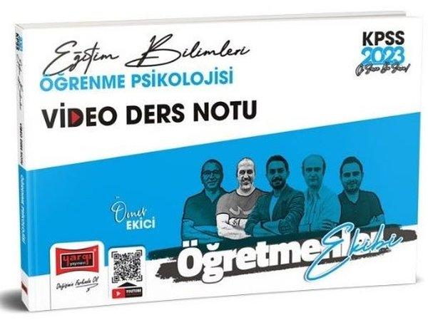 2023 KPSS Eğitim Bilimleri Öğretmenler Ekibi Öğrenme Psikolojisi Video Ders Notları | Yargı Yayınları (İnce Kapak) - Resim 1
