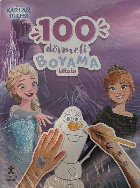 Disney Karlar Ülkesi - 100 Dövmeli Boyama Kitabı | Doğan Çocuk (İnce Kapak) - Resim 1