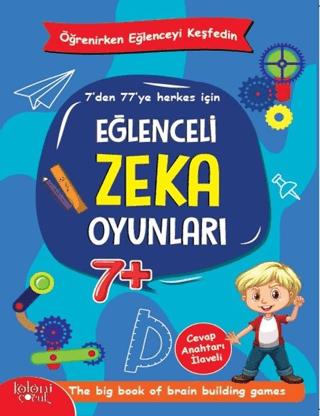 Eğlenceli Zeka Oyunları - Mavi Kitap | Koloni Çocuk (Ciltsiz) - Resim 1