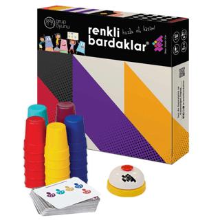 Renkli Bardaklar Zeka Oyunu | Zet Zeka (Ciltsiz) - Resim 1
