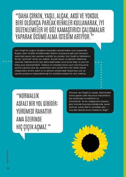 Biyografik Van Gogh - Grafiklerle İz Bırakan Hayatlar | Nepal Kitap (Ciltli) - Resim 6