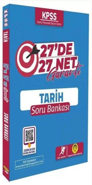 KPSS Tarih 27 de 27 Net Garanti Soru Bankası Video Çözümlü | Tasarı Akademi (İnce Kapak) - Resim 1