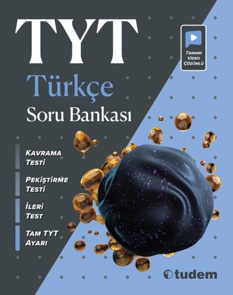TYT Türkçe Soru Bankası | Tudem Yayınları - Ders Kitapları (İnce Kapak) - Resim 1