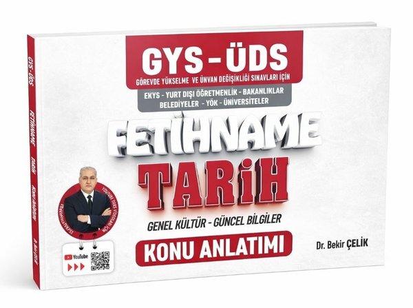 GYS - ÜDS Fetihname Tarih - Genel Kültür - Güncel Bilgiler Konu Anlatımı | Pelikan Yayınları (İnce Kapak) - Resim 1
