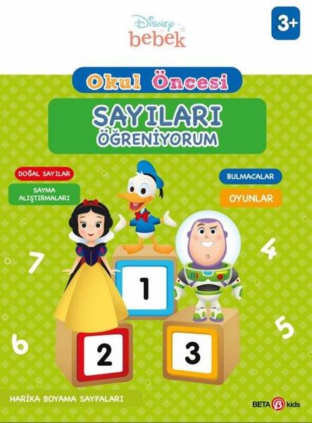 Disney Eğitsel Okul Öncesi Sayıları Öğreniyorum 3+Yaş | Beta Kids (İnce Kapak) - Resim 1